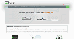 Desktop Screenshot of enverv.com